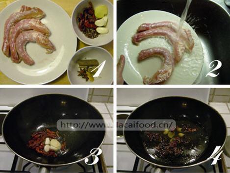 麻辣鸭脖子的做法